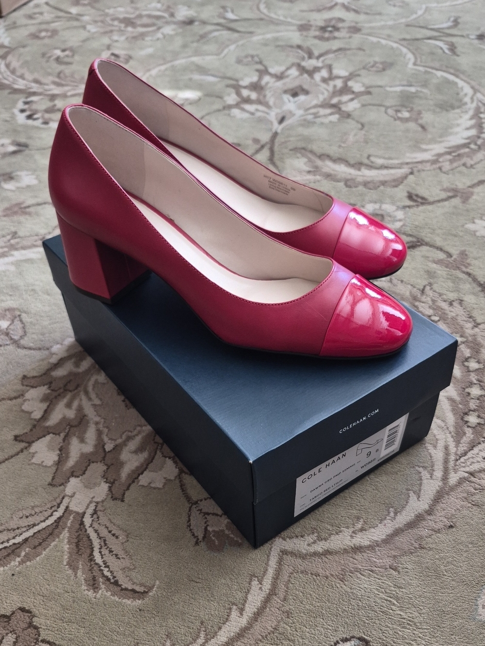 Cole Haan Dawna Tango Red Heels - 9